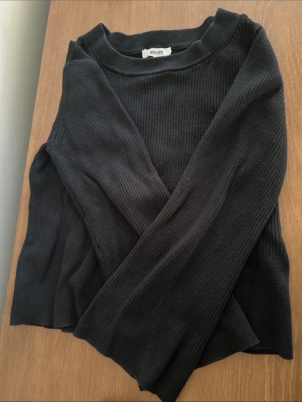 Splendid ribbed top